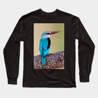 Woodland Kingfisher, South Africa Long Sleeve T-Shirt